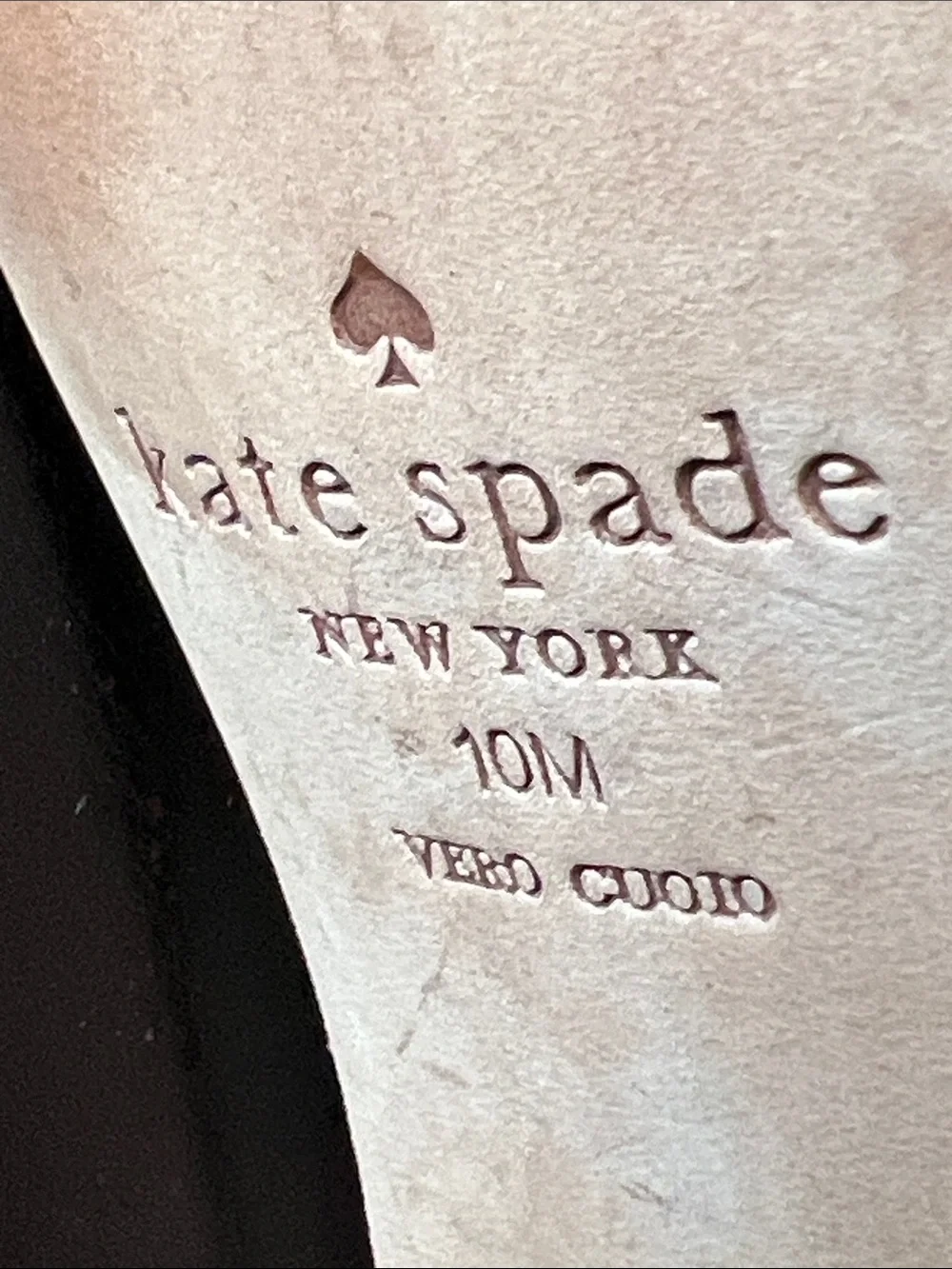 kate spade Nude Patent Leather Round-Toe Flats